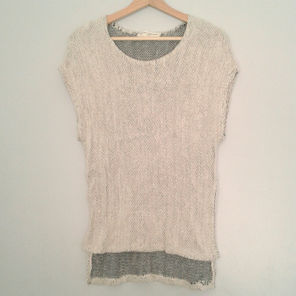 UO Project Social T knitted sleeveless top small
